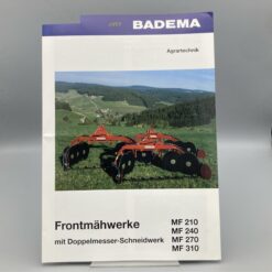 BADEMA Prospekt Frontmähwerke