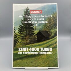 BUCHER Prospekt Transporter ZENIT 4000 Turbo