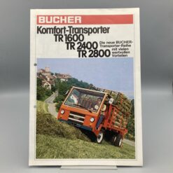 BUCHER Prospekt Transporter TR1600, TR2400, TR2800