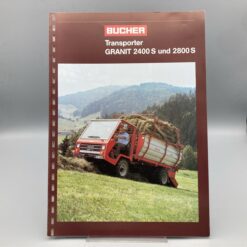 BUCHER Prospekt Transporter GRANIT 2400S/2800S