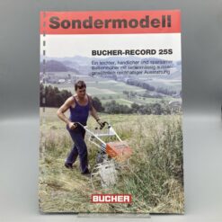 BUCHER Prospekt Balkenmäher BUCHER-RECORD 25S