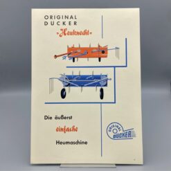 DÜCKER Prospekt Heumaschine HEUKNECHT
