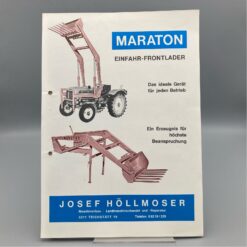 HÖLLMOSER Prospekt Maraton Einfahr-Frontlader