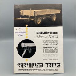 BERNHARD BRUNS Prospekt NORDMARK-Wagen