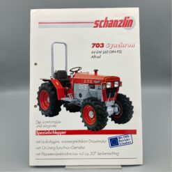 SCHANZLIN Prospekt Spezialschlepper 703 Synchron