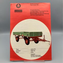 BERNHARD BRUNS Prospekt Plattformwagen Junior 50