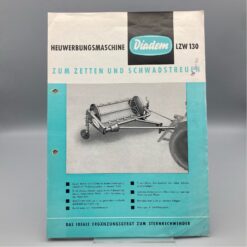 DIADEM Prospekt Heuwerbungsmaschine LZW 130
