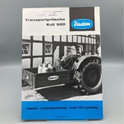 DIADEM Prospekt Transportpritsche KULI 500