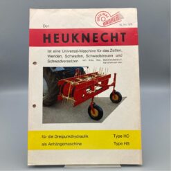 DÜCKER Prospekt Heumaschine HEUKNECHT