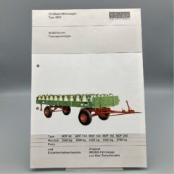 BERNHARD BRUNS Prospekt Großlade-Milchwagen MDF