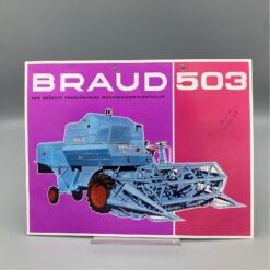 BRAUD Prospekt Mähdrescher 503