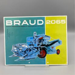 BRAUD Prospekt Mähdrescher 2065 (FRANZÖSISCH!)
