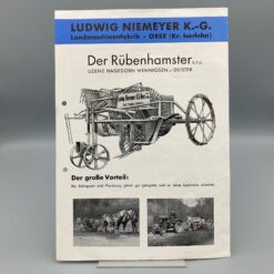 NIEMEYER Prospekt Rübenhamster