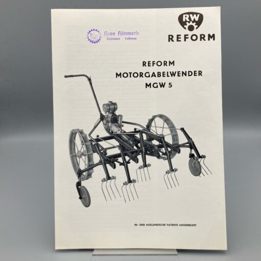 REFORM Prospekt Motorgabelwender MGW5