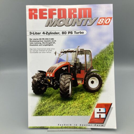 REFORM Prospekt Traktor Mounty 80