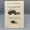 PEITL Prospekt Traktor-Schneepflüge