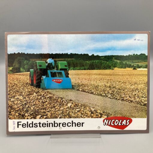 NICOLAS Prospekt Feldsteinbrecher