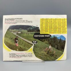 REFORM Prospekt Geräte-Programm 1959 mit Kalender