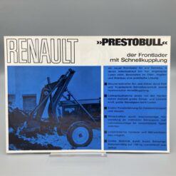 RENAULT Prospekt Frontlader PRESTOBULL