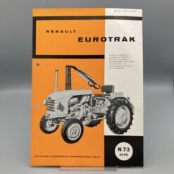 RENAULT Prospekt Traktor EUROTRAC