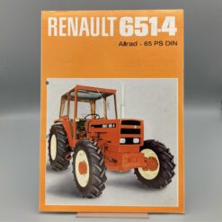RENAULT Prospekt Traktor 651-4