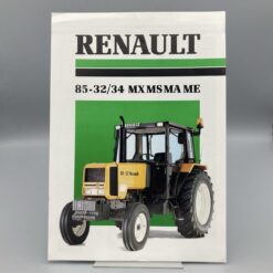 RENAULT Prospekt Traktor 85-32/34 MX MS MA ME