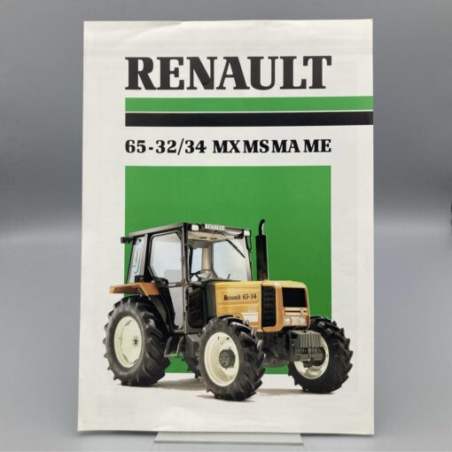 RENAULT Prospekt Traktor 65-32/34 MX MS MA ME