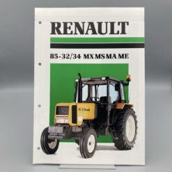 RENAULT Prospekt Traktor 85-32/34 MX MS MA ME