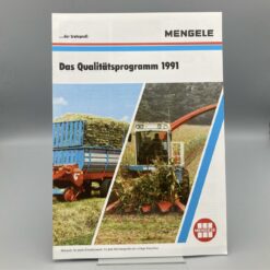 MENGELE Prospekt Qualitätsprogramm 1991