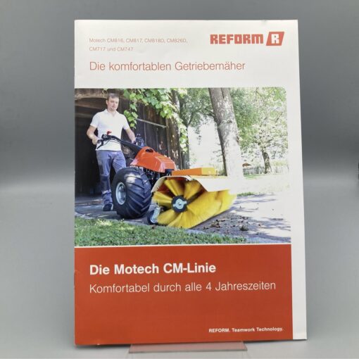 REFORM Prospekt Getriebemäher MOTECH CM-Linien