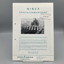 NIBE-Verken Prospekt Sämaschine NIBEX