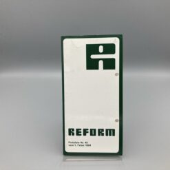 REFORM Preisliste Nr. 48, Feb. 1984 Mäher, Metrac, Muli, Semo, Rotocar, Sämaschine