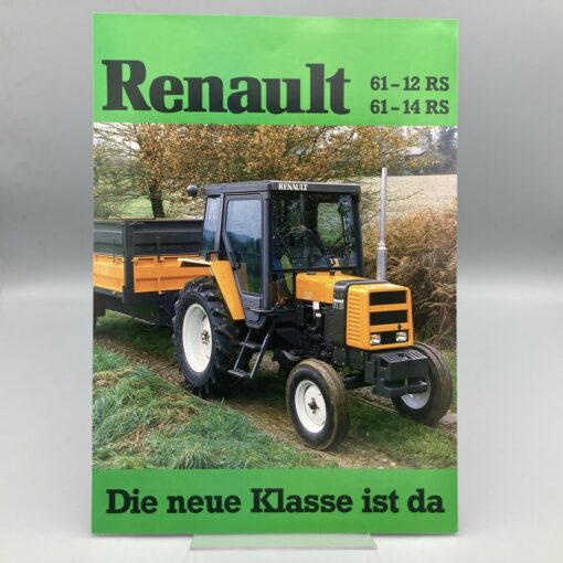 RENAULT Prospekt Traktor 61-12RS/61-14RS