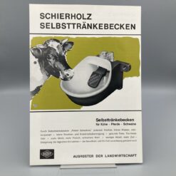 SCHIERHOLZ Prospekt Selbsttränkebecken