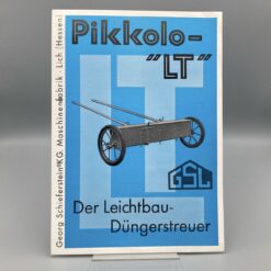 SCHIEFERSTEIN Prospekt Leichtbau-Düngerstreuer "Pikkolo-LT"