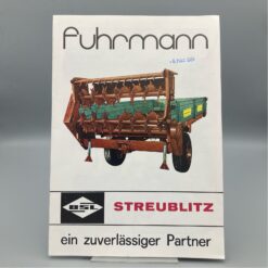 FUHRMANN Prospekt Stalldungstreuer STREUBLITZ
