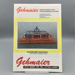 GEHMAIER Prospekt Eggenkombination