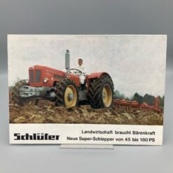 SCHLÜTER Prospekt Super-Schlepper 45 bis 180 PS