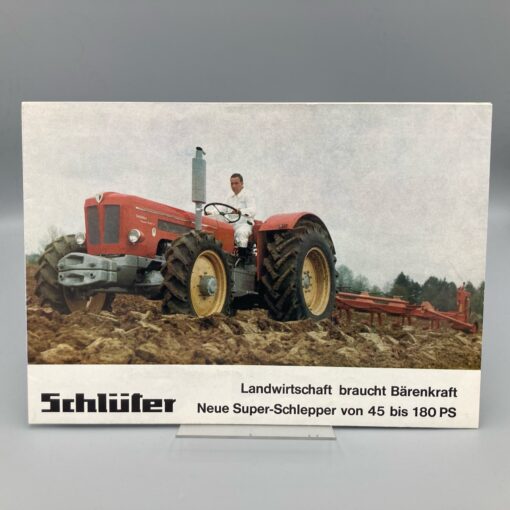 SCHLÜTER Prospekt Super-Schlepper 45 bis 180 PS