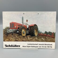 SCHLÜTER Prospekt Super-Schlepper 45 bis 180 PS