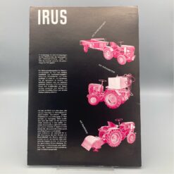 IRUS Prospekt Unitrac Transport-Fahrzeug