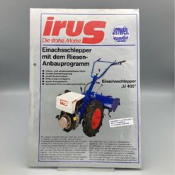 IRUS Prospekt Einachsschlepper