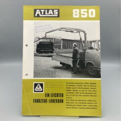 ATLAS Prospekt Fahrzeug-Ladekran