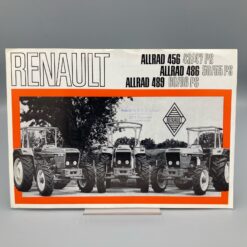 RENAULT Prospekt Traktor 456/486/489 Allrad