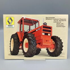 RENAULT Prospekt Traktoren-Programm 30-140PS