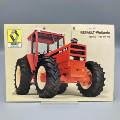 RENAULT Prospekt Traktorenprogramm 30-145 PS