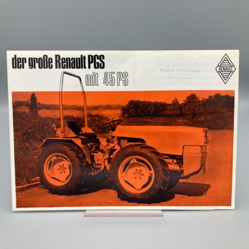 RENAULT Prospekt Traktor PGS 45PS