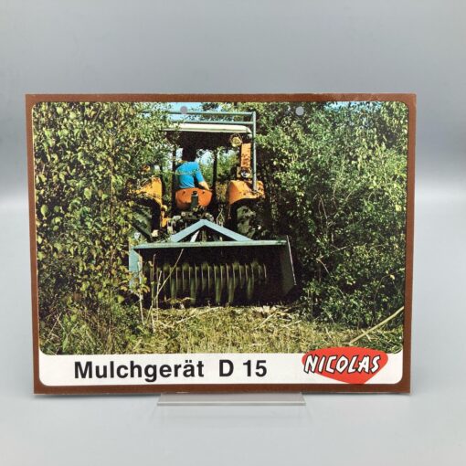 NICOLAS Prospekt Mulchgerät D15
