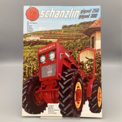 SCHANZLIN Prospekt Traktor GIGANT 250/300