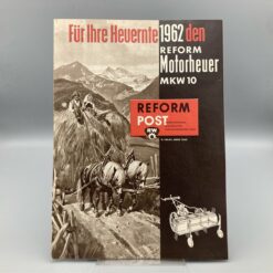 REFORM Firmenzeitung "Reform Post" 8. Folge, März 1962